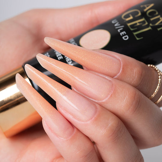 Molly Lac Gel Νυχιών Peach Glow 30ml