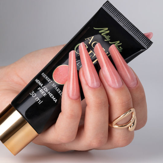 Molly Lac Gel Gel pentru Unghii Sunset Sparkle 30ml