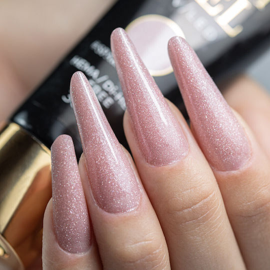 Molly Lac Gel Νυχιών Sparkle Rose 30ml