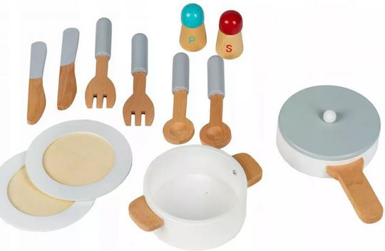 Ecotoys Accesorii Din Lemn Pentru 3+ Ani 12 Buc