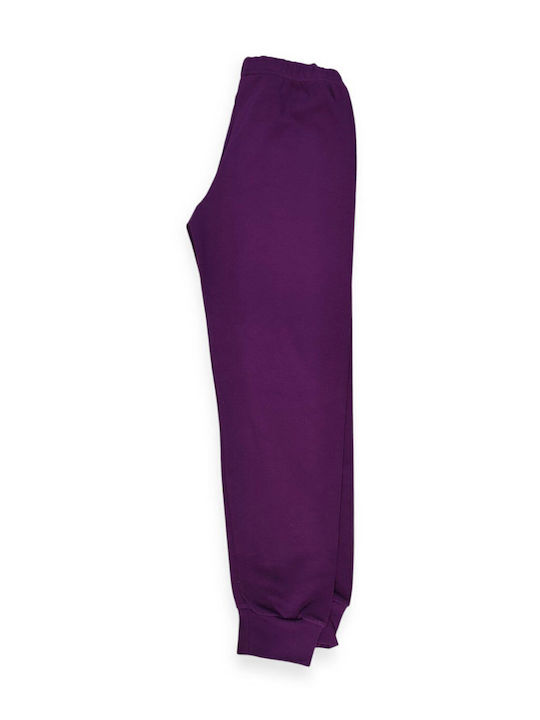 Natura Kids' Pajamas Winter Cotton Lilac Purple