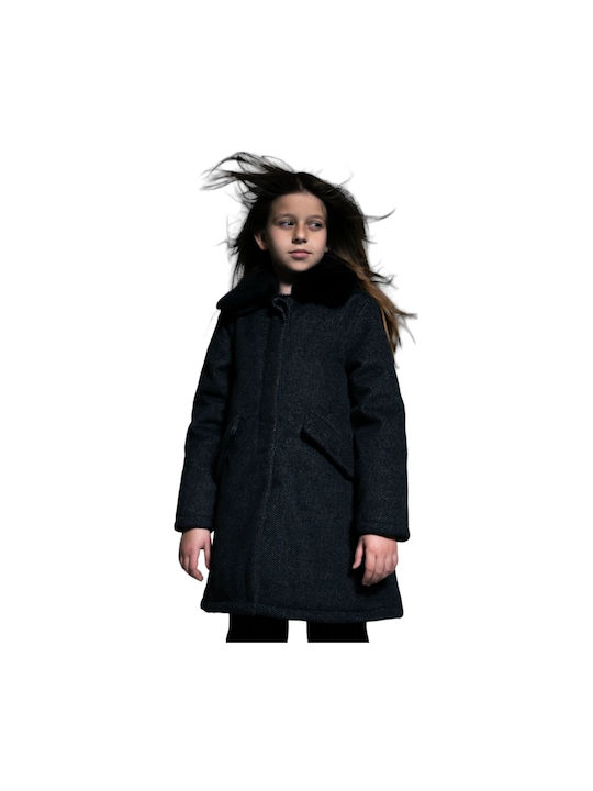 Evita Kids Coat Gray