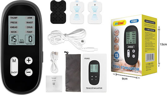 Andowl TENS Total Body Portable Muscle Stimulator
