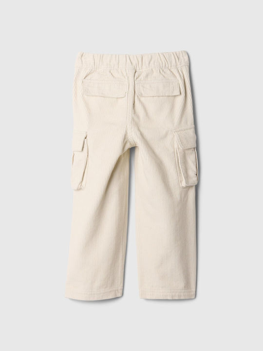 GAP Kids' Cargo Corduroy Pants beige