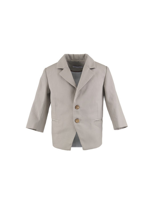 Hellbraune Taufjacke Diagonal Sugar N' Spice 4107.2500.4