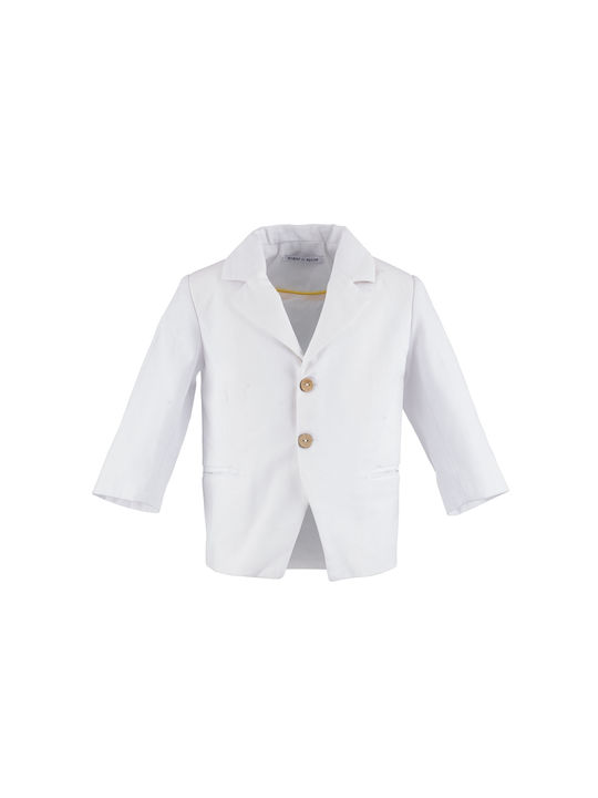Weißes Taufjackett Asymmetrisch Sugar N' Spice 4107.2500.1