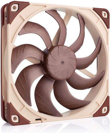 Noctua NF-A14x25 G2 PWM Case Fan 140mm with Without LEDs Lighting and Connection 4-Pin 1pcs Brown