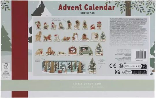 Little Dutch Advent Calendar FSC Ξύλινο