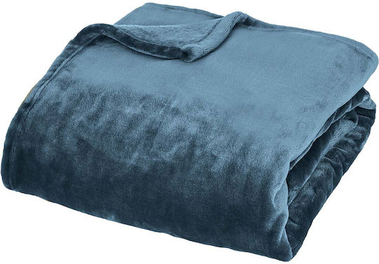 A-s Cuddly Canapea 130x180 cm Albastru