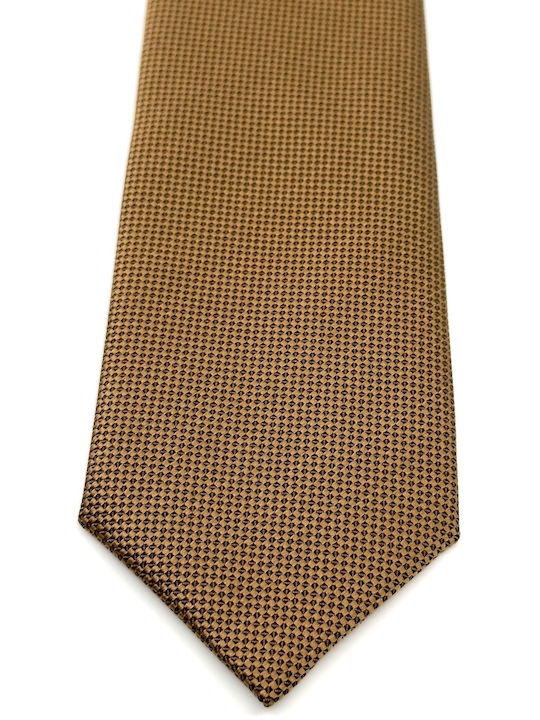 Legend Accessories Set de Cravată pentru Bărbați Monocromie Tabac Brown