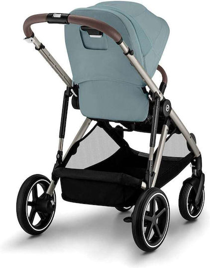 Cybex Gazelle S Adjustable Baby Stroller Suitable for Newborn Stormy Blue 12.6kg