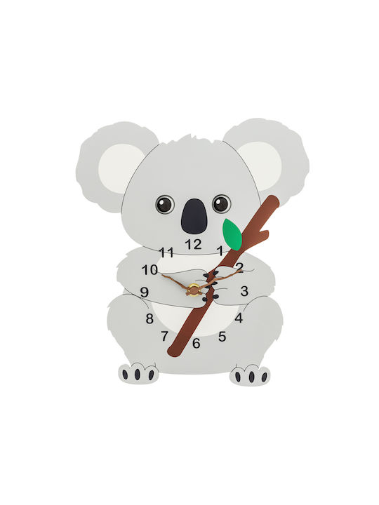 Pylones Kids Wooden Wall Clock