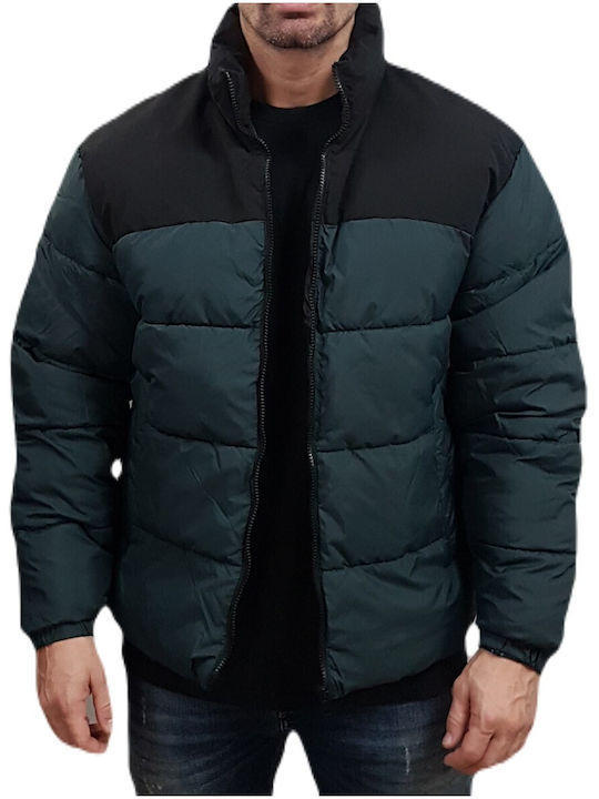 Jack & Jones Stand Jacke Puffer Magical Forest, Green