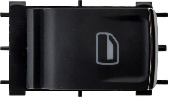 NTY Car Window Switch for Audi A1 Seat Ateca / Leon Volkswagen Polo / T-Cross Silver