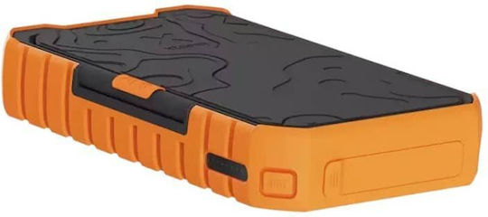 Xtorm Rugged XR203 Ηλιακό Power Bank 10000mAh 20W με Θύρα USB-A και 2 Θύρες USB-C Power Delivery / Quick Charge 3.0 Πορτοκαλί