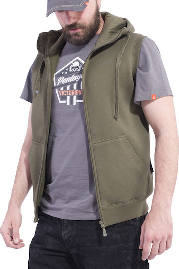Pentagon Hunting Vest Thespis Camo Green