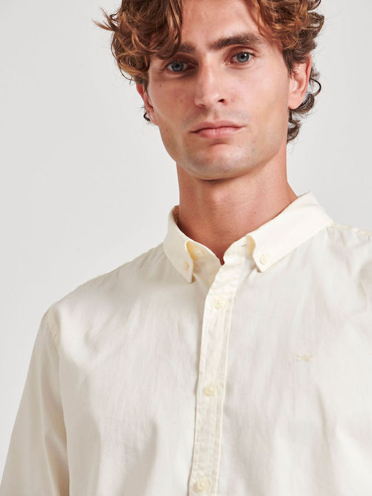 Long-sleeved Cotton Shirt Ivory Coast