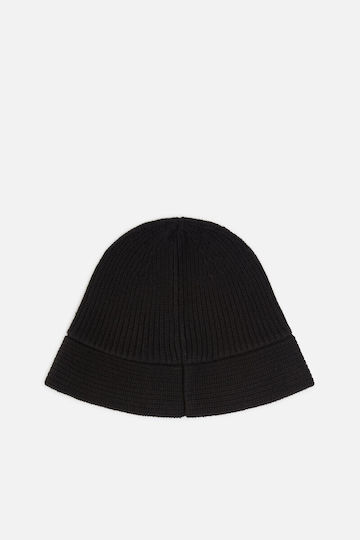 Beanie Γυναικείος Σκούφος Πλεκτός σε Μαύρο χρώμα