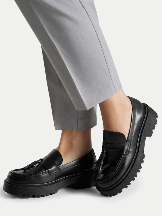 Damen Loafers in Schwarz Farbe