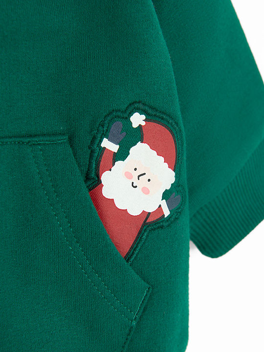 Kinderstrickjacke Grün