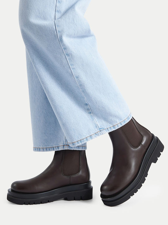 Women's Chelsea Boots Brown