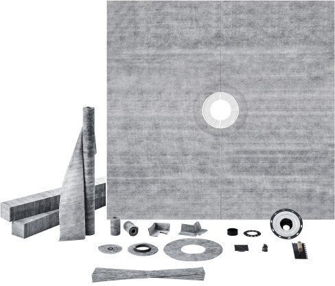 Vevor Keramik Dusche x182.8cm Gray