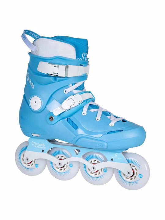 Powerslide Pro 80 Inline Adjustable Blue Rollers for Adults