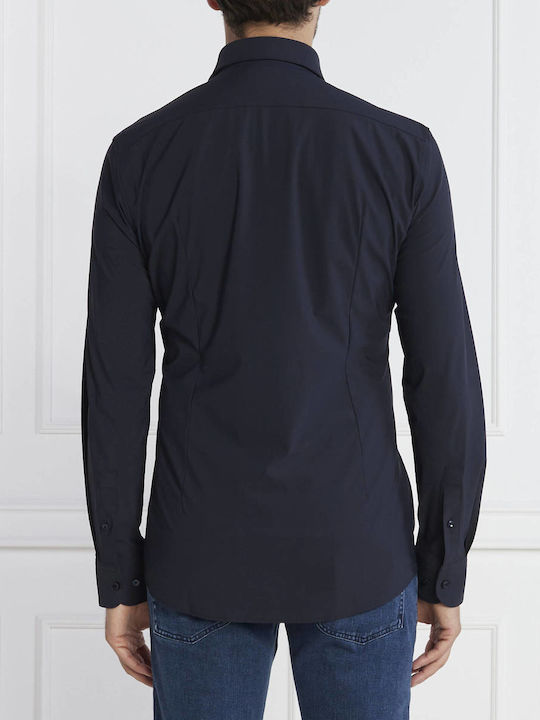 Hugo Boss Hank Cotton Shirt Dark Blue