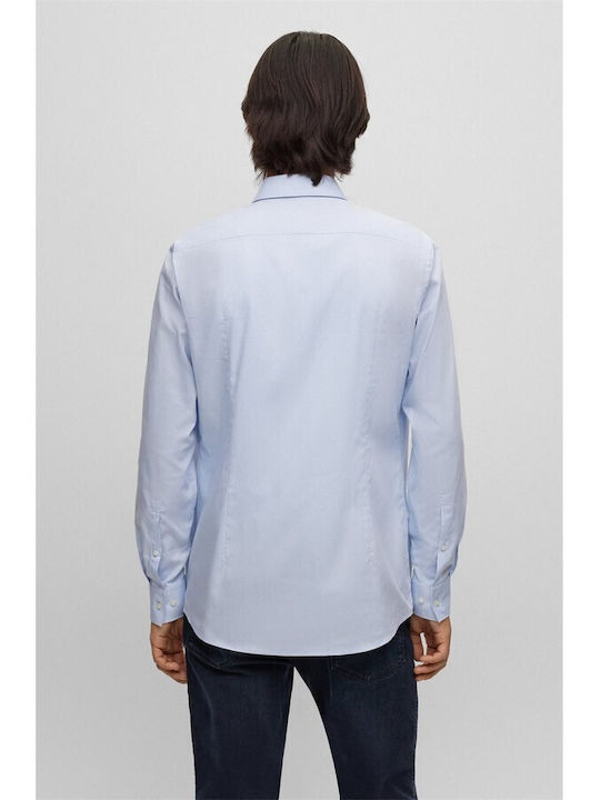 Hugo Boss Cotton Shirt Light Blue