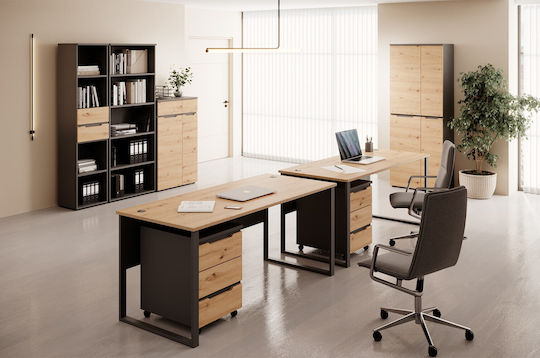 Bibliotecă Johnson Ii Dimensiuni cm Lungime 45 Adâncime 38 Înălțime 197
