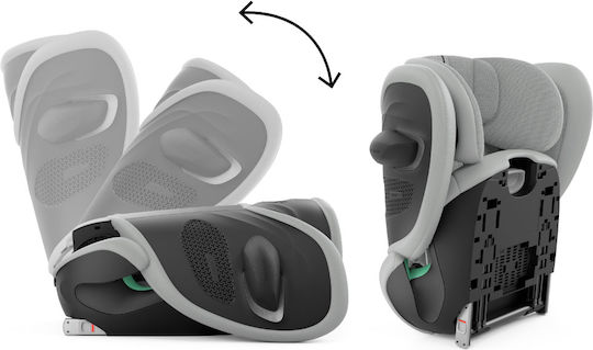 Cybex Solution G2 I-Fix Plus Детско Столче за Кола i-Размер с Isofix Сив 15-50 кг