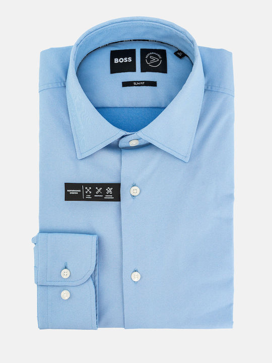 Hank Long-sleeved Shirt Light Pastel Blue