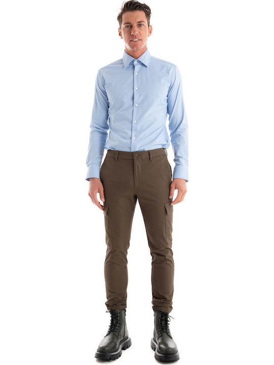 Hank Long-sleeved Shirt Light Pastel Blue
