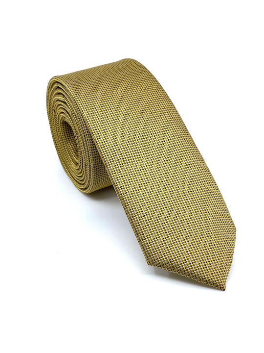 Legend Accessories Men's Tie Set Printed In Gold Colour