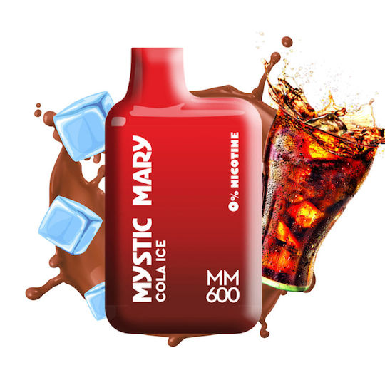 Mystic Mary MM600 Disposable Electronic Cigarette 600 Puffs Cola Ice without Nicotine 2ml