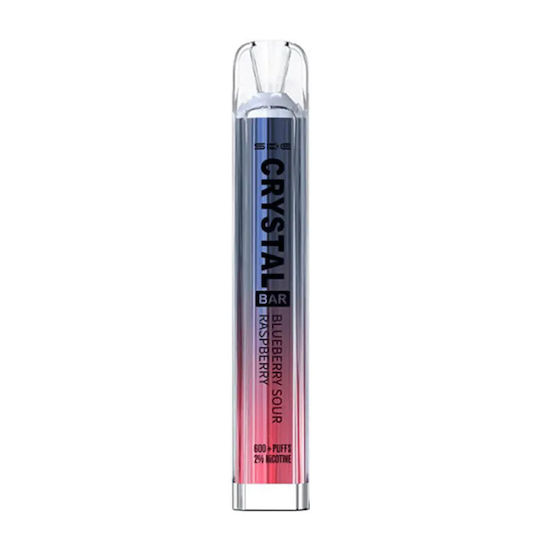SKE Crystal Einweg E-Zigarette 600 Züge Blueberry Raspberries 2ml 20mg