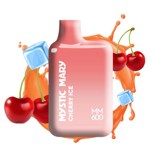 Mystic Mary MM600 Țigară Electronică de unică folosință 600 Inhalări Cherry Ice 2ml 20mg