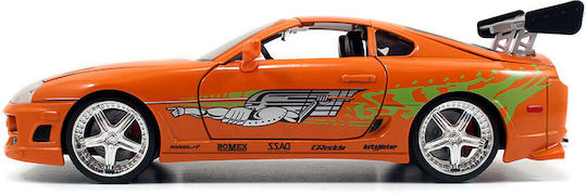 Jada Toys Fast and Furious Toyota Supra Vehicle Replica in Scale 1:24 2 Pieces