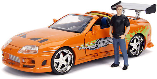 Jada Toys Fast and Furious Toyota Supra Vehicle Replica in Scale 1:24 2 Pieces