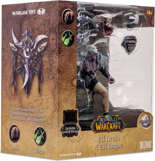 Mcfarlane Toys World of Warcraft Elf Night Collectible Figure 15cm