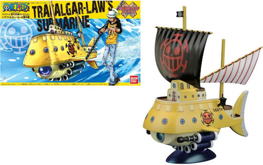 Bandai Spirits Едно парче Колекция Grand Ship: Подводницата на Trafalgar Law Превозно средство Реплика