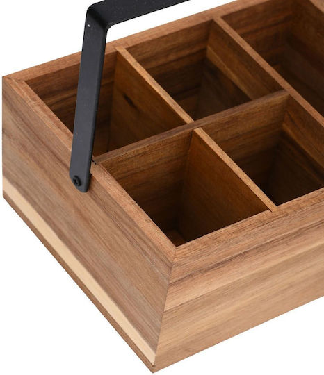 Estia Coș de Depozitare Bambus 20x15x10cm 1buc