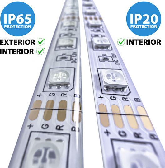 Zafit Rezistent la apă Inteligent Bandă LED Wi-Fi RGB Lumină 10m cu Telecomandă