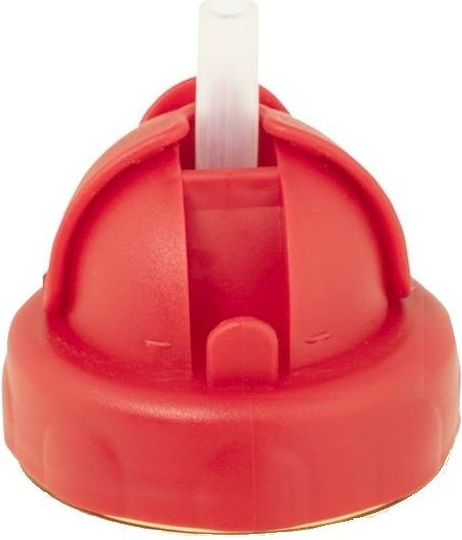 Polo Clean Hearts Kids Water Bottle Plastic with Straw 450ml