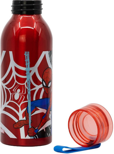 Spiderman Детска Термос Spiderman Алуминий Червен 450мл