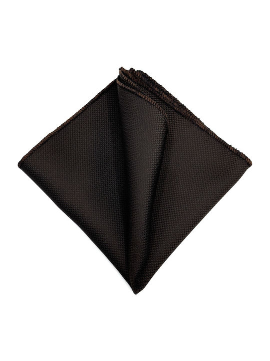 Legend Accessories Set de Cravată pentru Bărbați Sintetic Monocromie în Culorea Maro