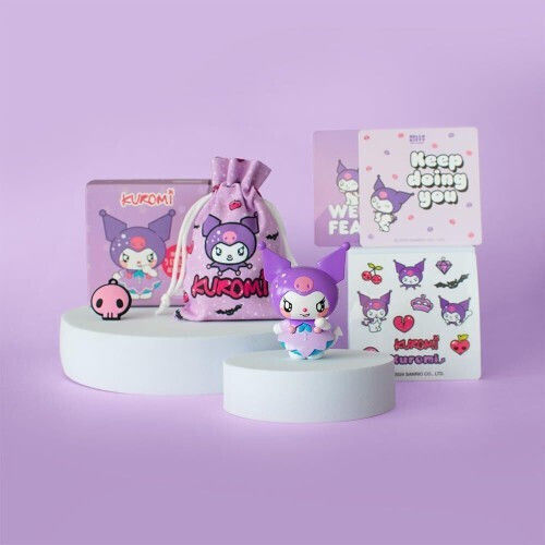 Hello Kitty & Friends Box Figurine Kuromi