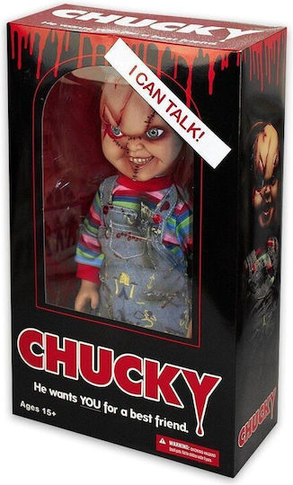 Mezco Toys Chucky Child's Play Action Figure height 38cm at Scale 1:1