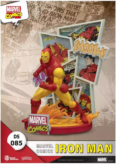 Beast Kingdom Marvel: Iron Man D-Stage Φιγούρα 16εκ.
