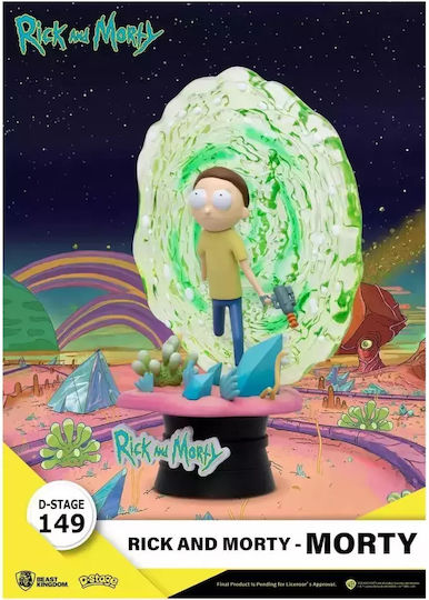 Beast Kingdom Rick & Morty D-stage Morty Diorama Figure 14cm